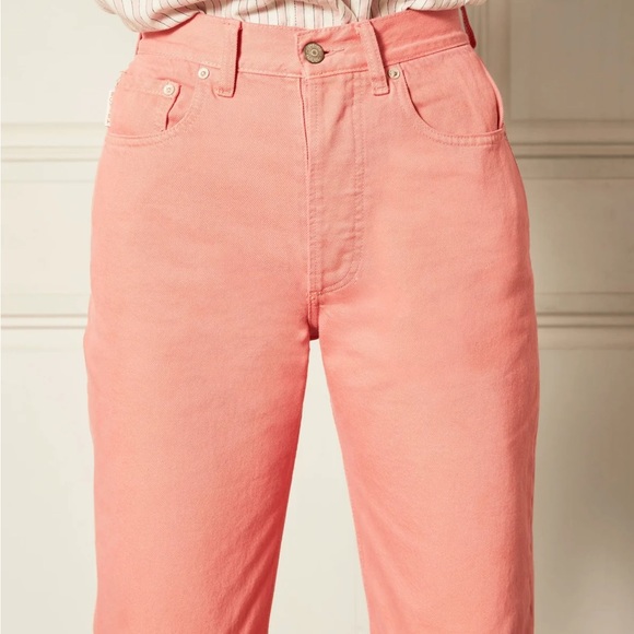 BOYISH the Toby pretty in pink high waisted jeans size 27 new with tags - Picture 5 of 6